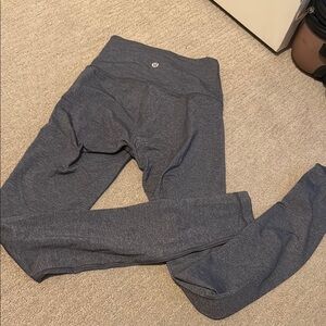 lululemon heathered grey size 2 Leggings